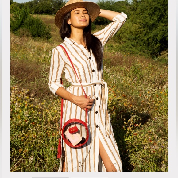 Jon Hart Clear Luna Crossbody - Picture 2 of 5